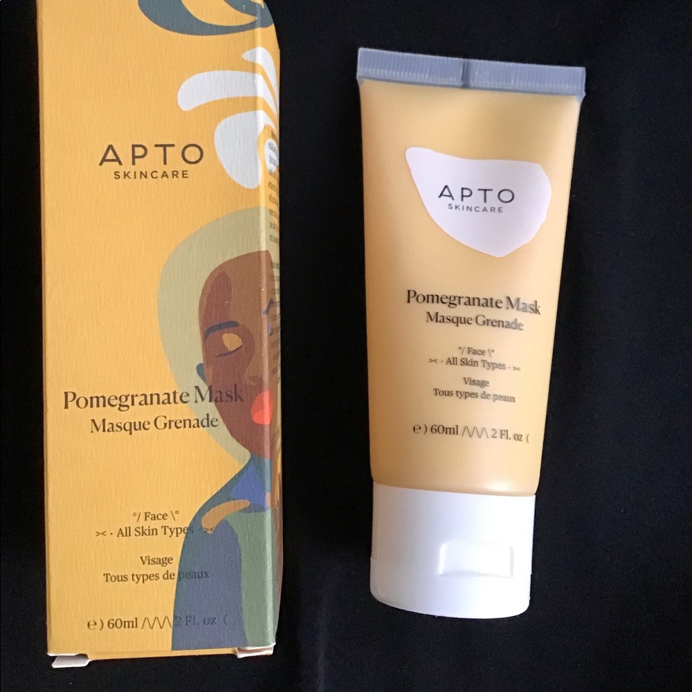 APTO pomegranate skin mask New in Box